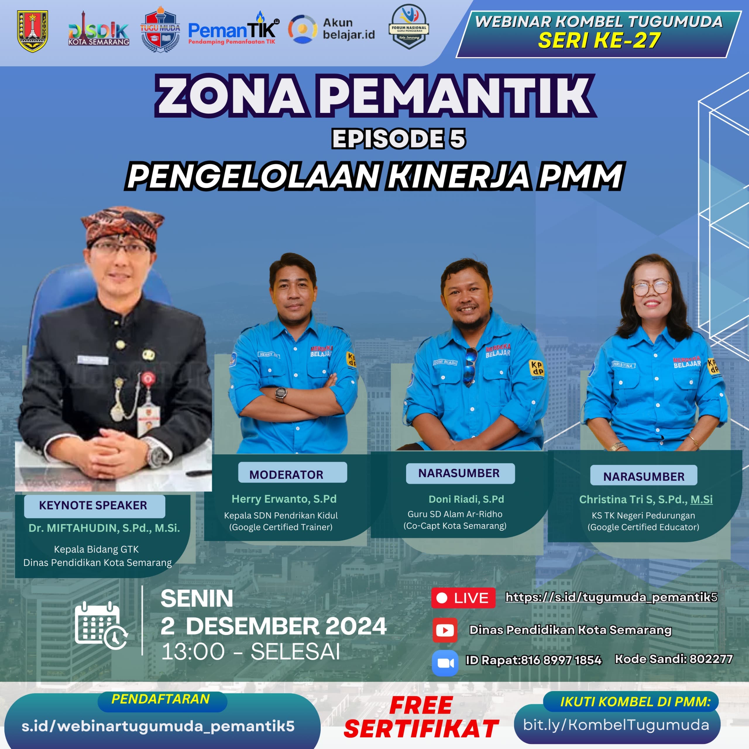 Webinar ZONA PEMANTIK EPISODE 5